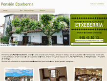Tablet Screenshot of baztanetxeberria.com